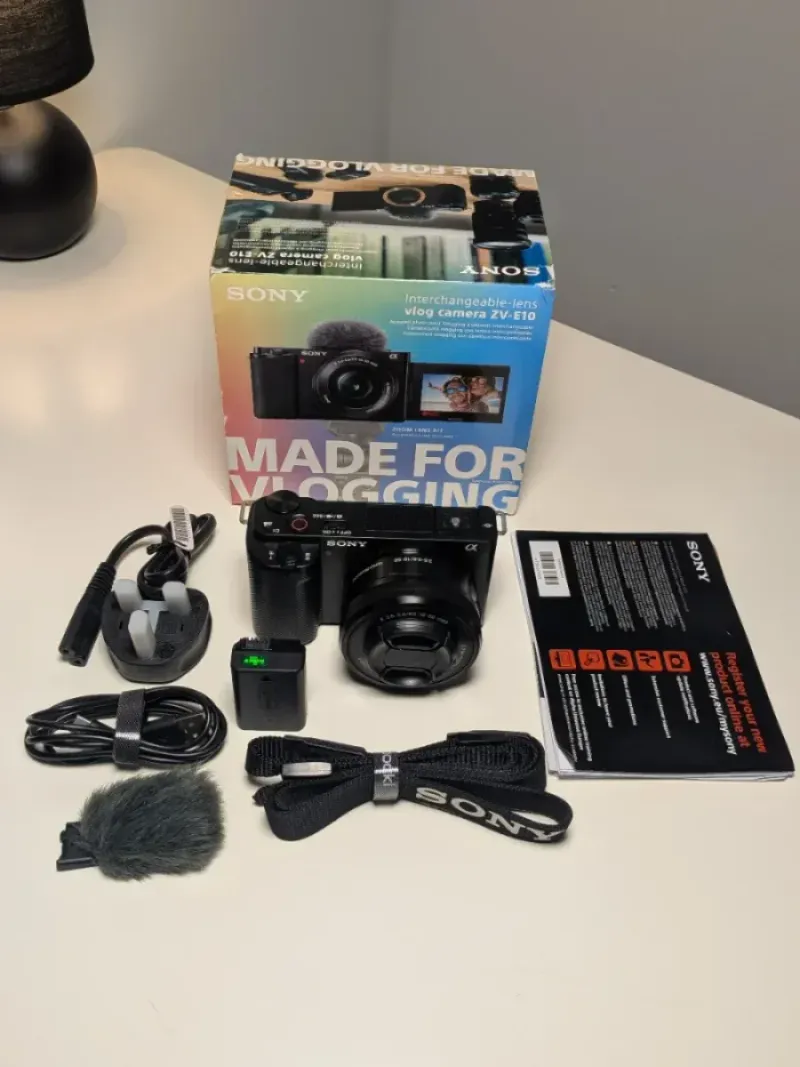 Cámara Sony ZV-E10 Vlog afbeelding 2
