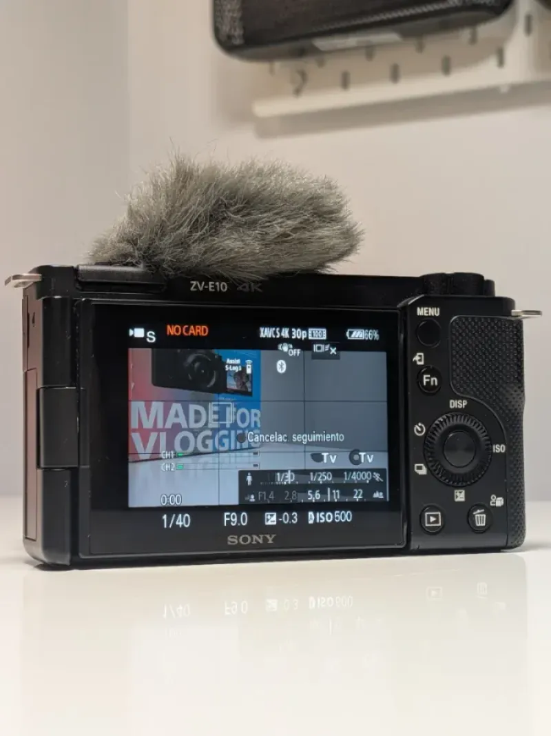 Cámara Sony ZV-E10 Vlog afbeelding 4