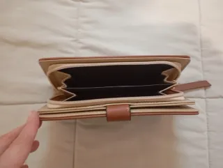 Cartera/monedero marrón NUEVA