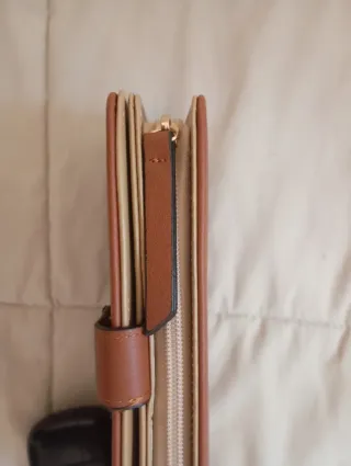 Cartera/monedero marrón NUEVA