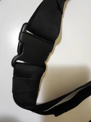 Cintura tattica nera con fibbia