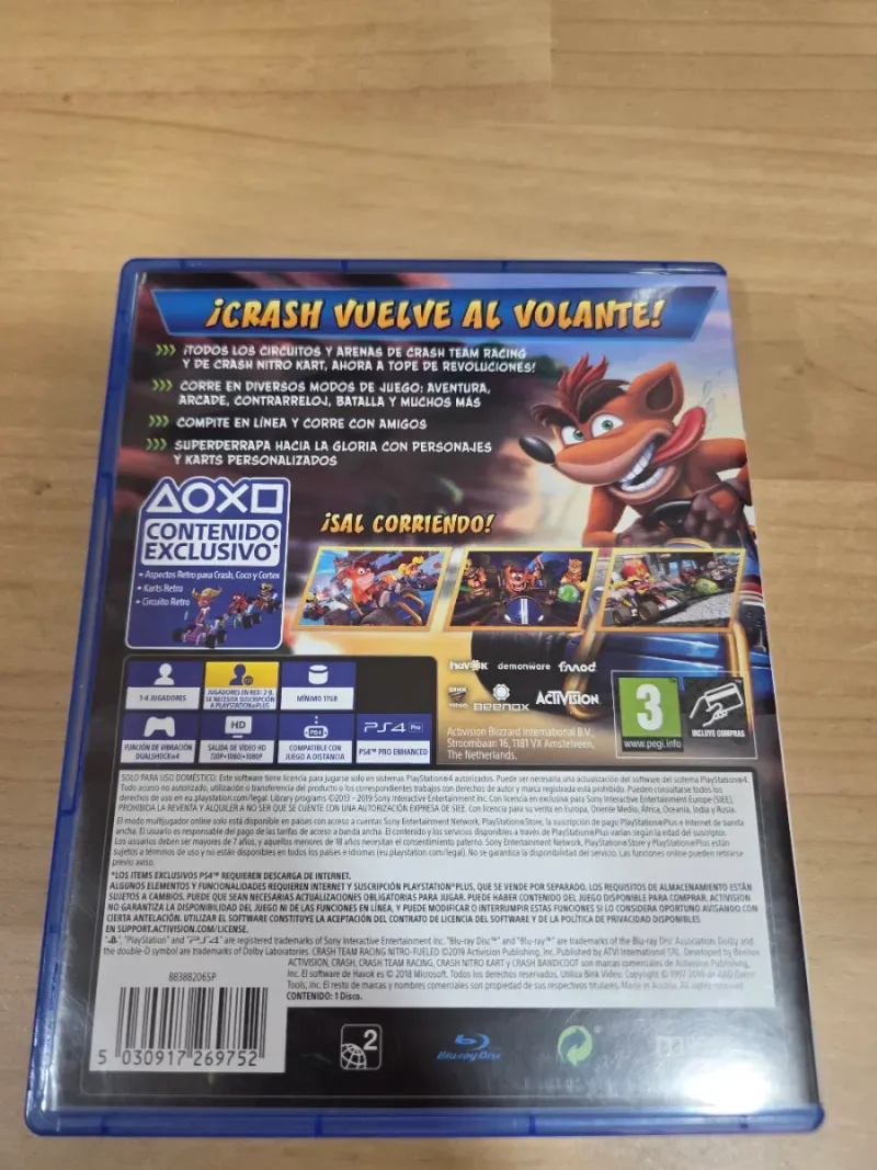 Crash Team Racing Nitro-Fueled PS4 afbeelding 2