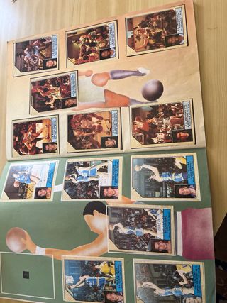 Álbum Cromos Baloncesto Liga 89