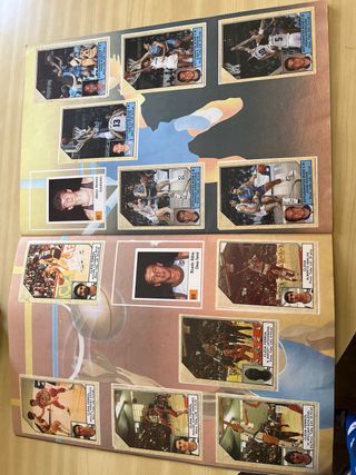 Álbum Cromos Baloncesto Liga 89