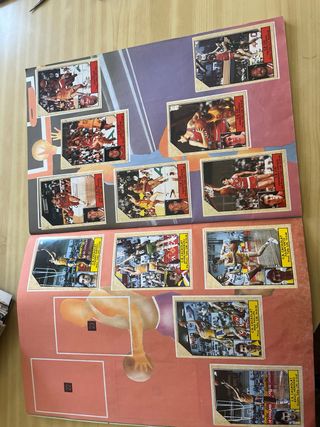 Álbum Cromos Baloncesto Liga 89
