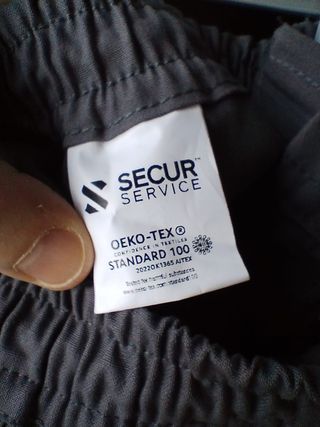 Pantaloni Cargo Unisex Taglia S Grigio Giallo