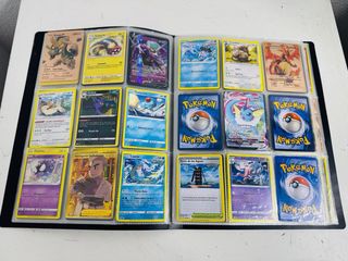 Lote de Cartas Pokémon Álbum
