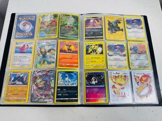 Lote de Cartas Pokémon Álbum