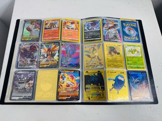 Lote de Cartas Pokémon Álbum