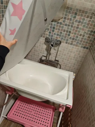 Bañera y cambiador de bebé Plastimyr