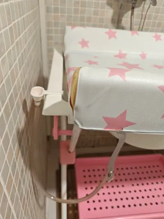 Bañera y cambiador de bebé Plastimyr