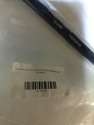 Perno passante MTB Boost 12x148mm filetto da 1