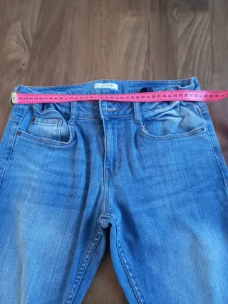 Vaquero chico skinny azul