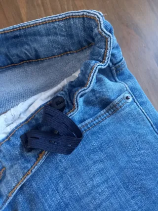 Vaquero chico skinny azul