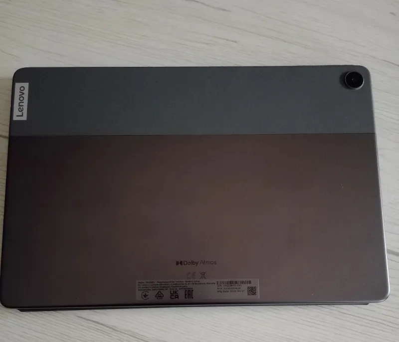 Tablet negro con funda gris afbeelding 3