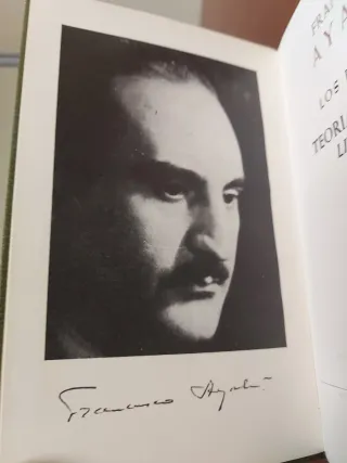 Francisco Ayala, Los Ensayos. Aguilar, 1ª ed, 1972