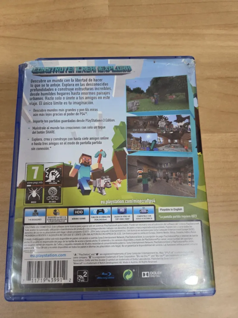 Minecraft PS4 Edición PlayStation 4 afbeelding 3