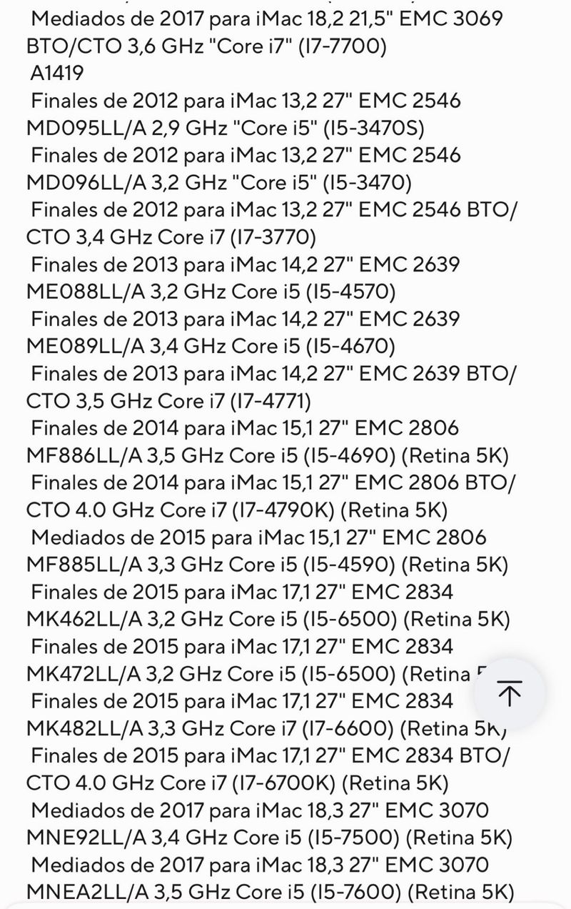 Cable iMac 27 A1419 923-0312 Nuevo afbeelding 4