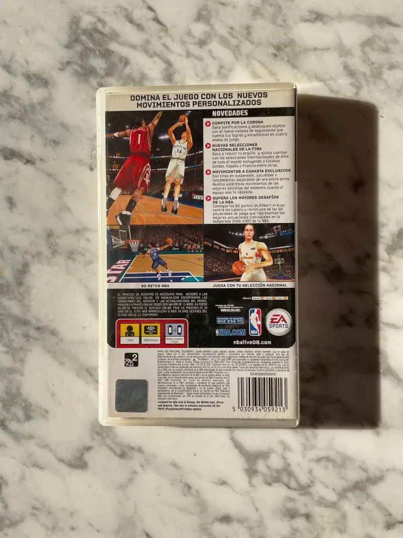 NBA Live 08 PSP afbeelding 3