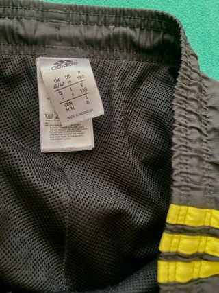 Chándal Adidas 3 Rayas Negro/Amarillo