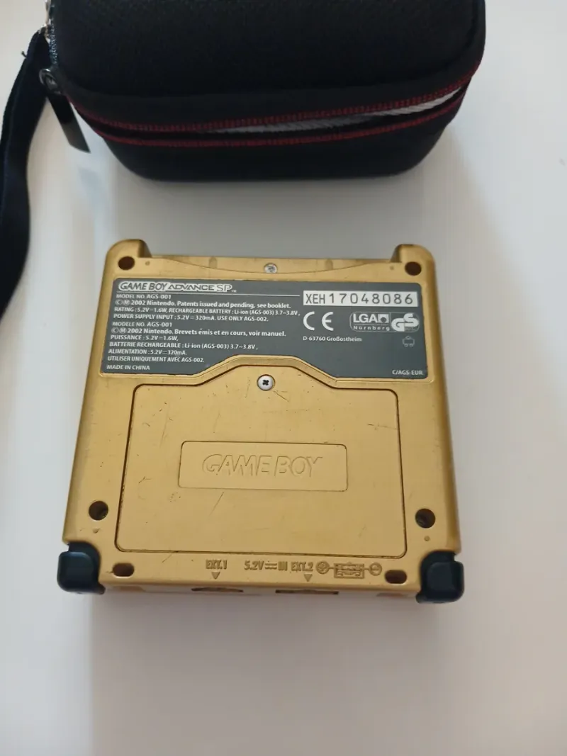 Nintendo Game Boy Advance SP Zelda Dorado afbeelding 3