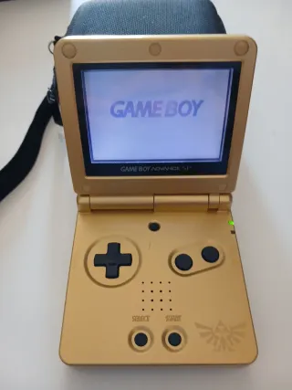 Nintendo Game Boy Advance SP Zelda Dorado