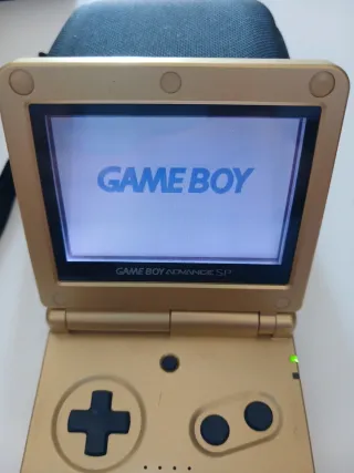 Nintendo Game Boy Advance SP Zelda Dorado