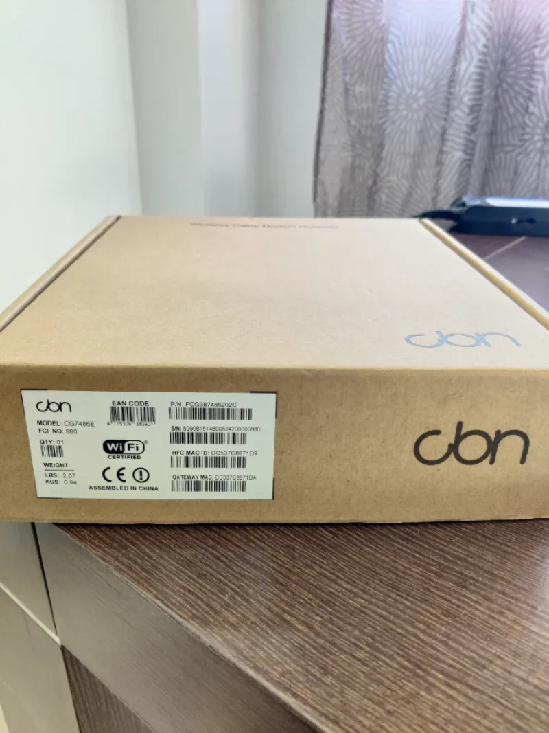 Router CBN CG7586E afbeelding 3