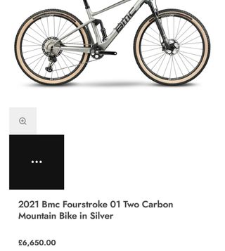 Bicicleta BMC Fourstroke 01 TWU Carbón