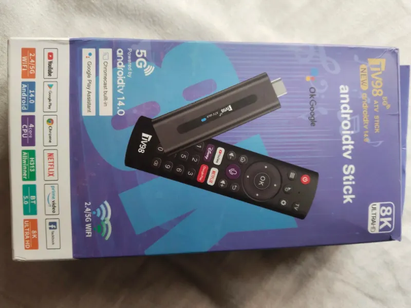 TV Stick Tv 98 8K Ultra HD