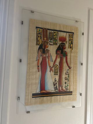 Papiro Egipcio Marco Cristal