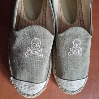 Zapatillas Scalper cáñamo calavera