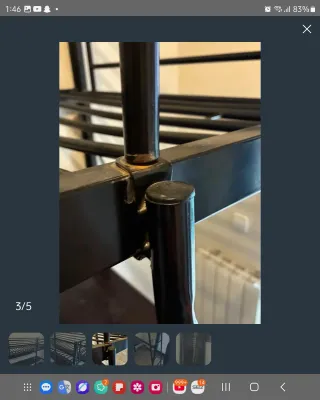 Litera con mesa de estudio