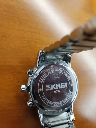 Reloj SKMEI Azul y Plateado