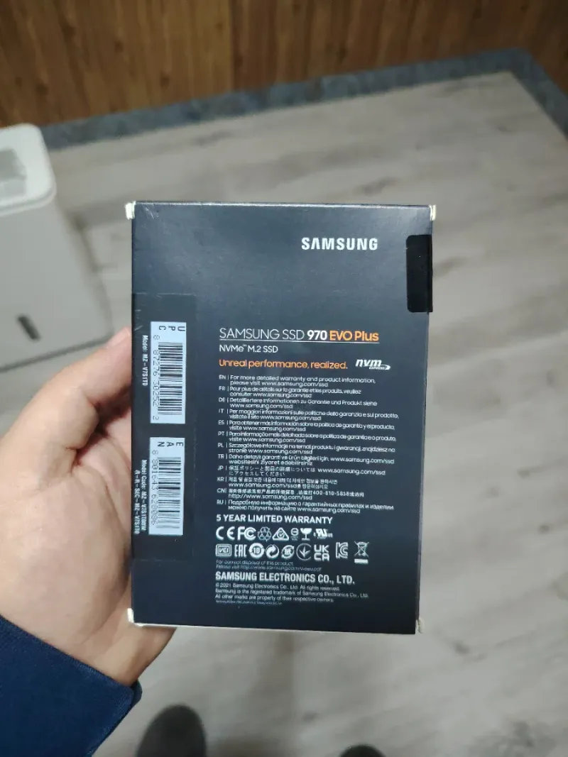 SSD Samsung 970 EVO Plus 1TB NVMe M.2 afbeelding 2