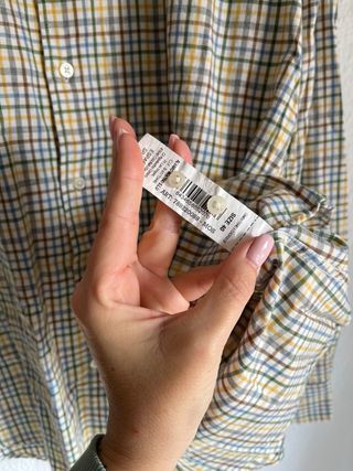 Camisa Alvaro Moreno Cuadros Talla M