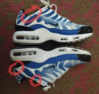 Zapatillas Nike niño azul y blanco