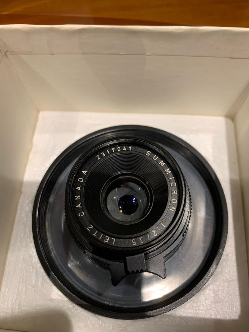 Leica Summicron 2/35mm negro 11309