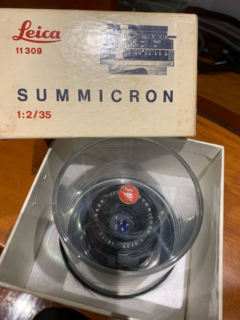 Leica Summicron 2/35mm negro 11309 afbeelding 3