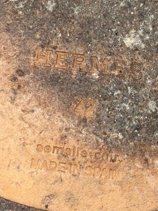 Sandali Hermes Marrone