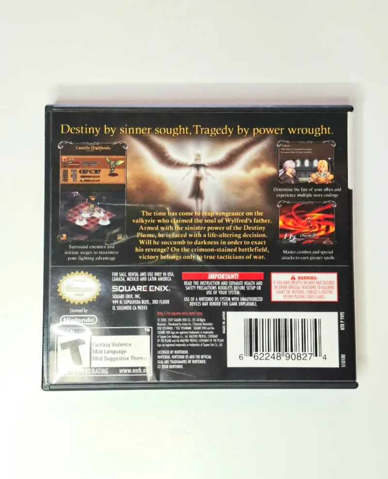 Valkyrie Profile Covenant of the Plume DS afbeelding 2