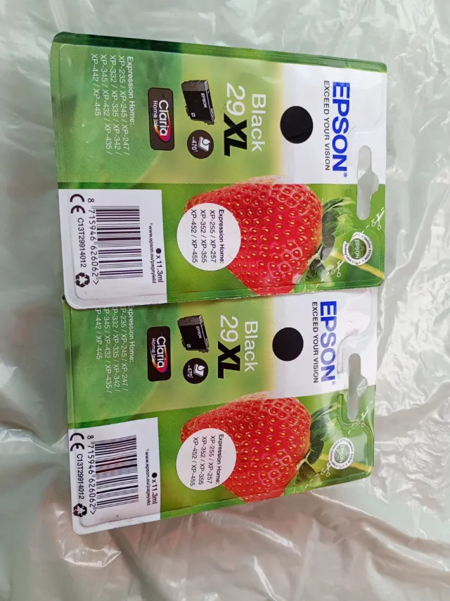 Cartuchos Epson 29XL Negro