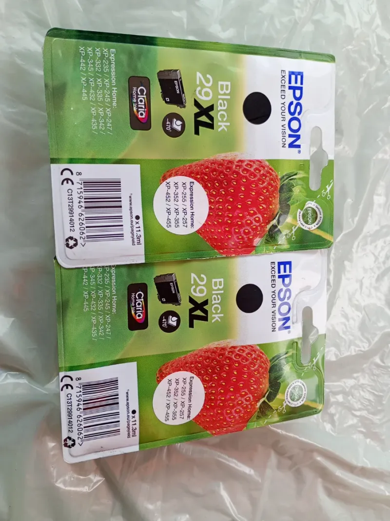 Cartuchos Epson 29XL Negro