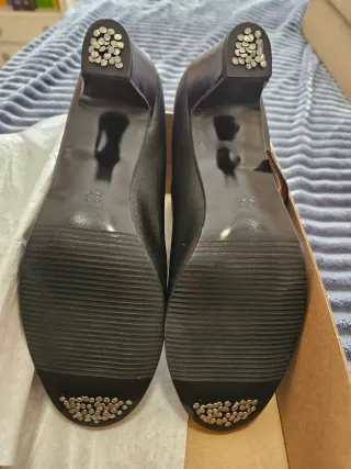 Zapatos de flamenca negros