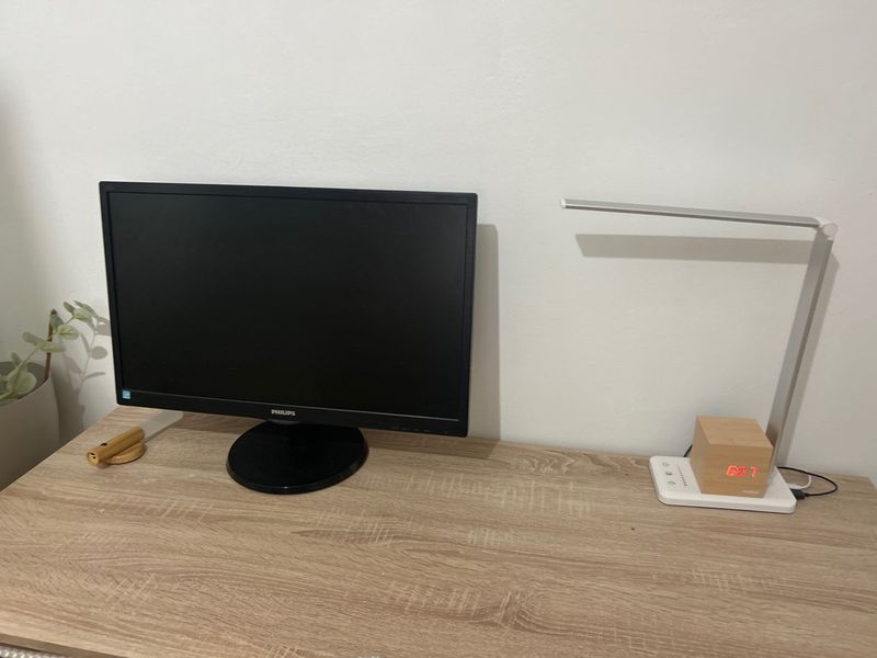 Monitor Philips 24 Negro/Plata