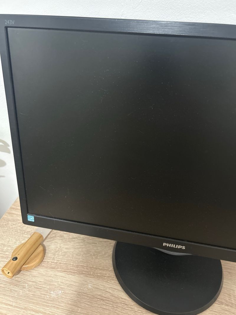Monitor Philips 24 Negro/Plata afbeelding 2