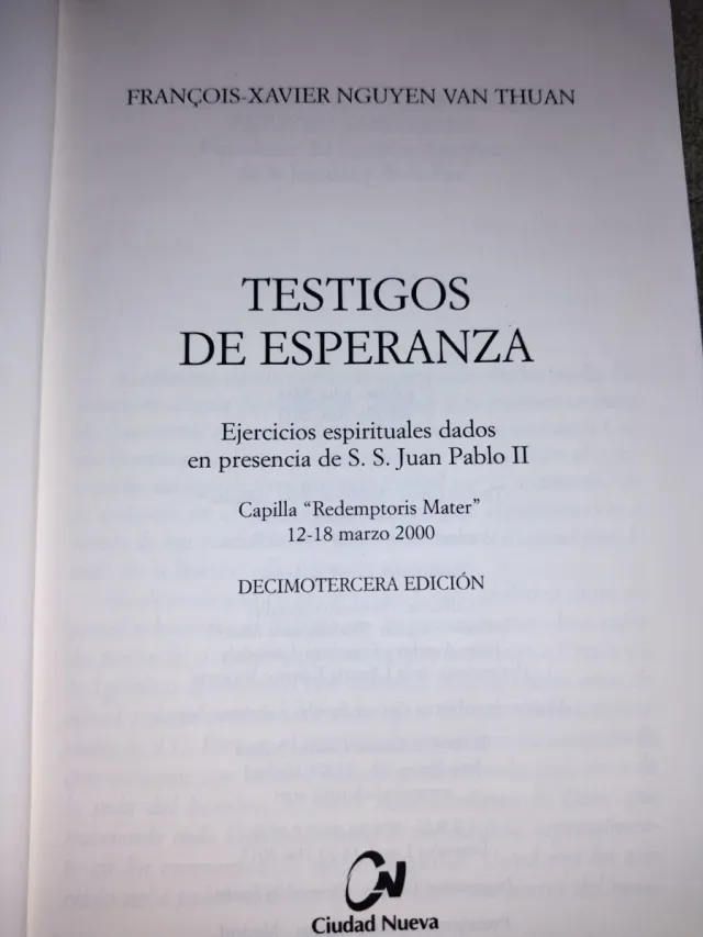 Testigos de esperanza
