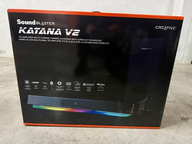 Barra de Sonido Creative Sound Blaster Katana V2