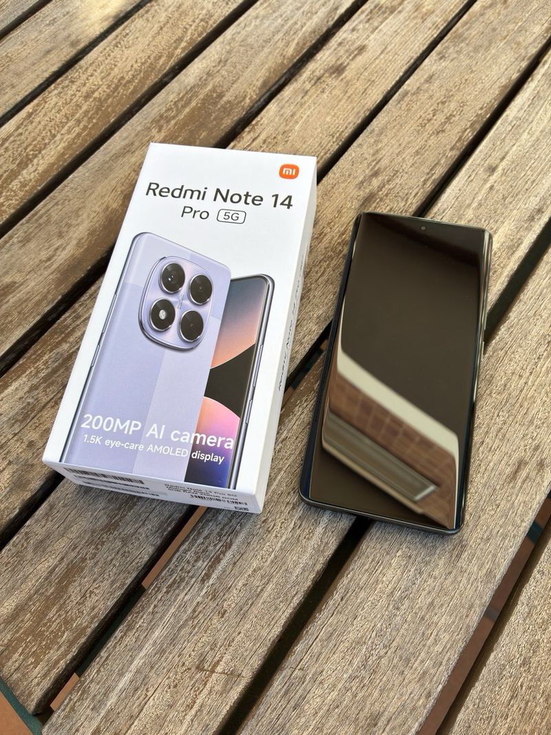 Xiaomi Redmi Note 14 Pro 5G Negro/Morado afbeelding 2