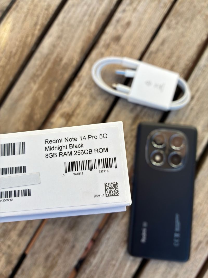 Xiaomi Redmi Note 14 Pro 5G Negro/Morado afbeelding 3